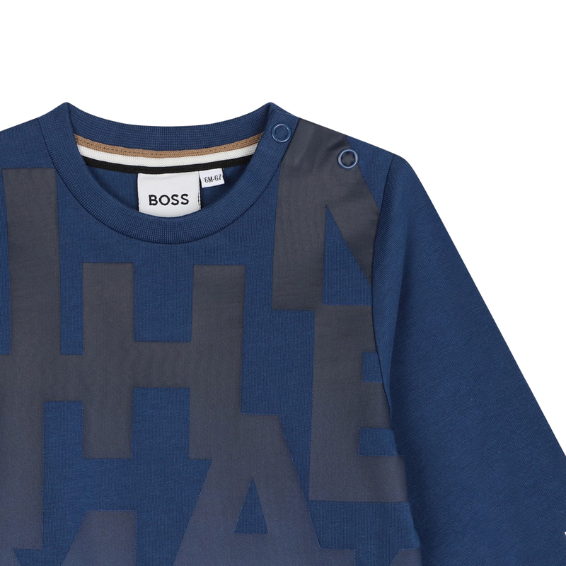 Graphic Front Long-Sleeve BOSS 
                        BOY