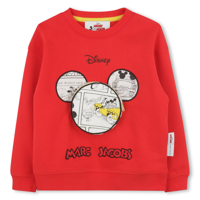 Cotton fleece sweatshirt MARC JACOBS 
                        BOY