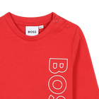 Cotton T-shirt with logo BOSS 
                    BOY