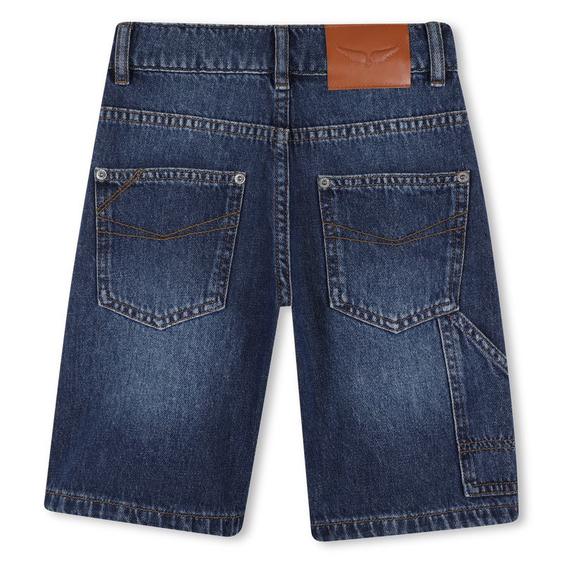DENIM BERMUDA SHORTS ZADIG & VOLTAIRE 
                        BOY