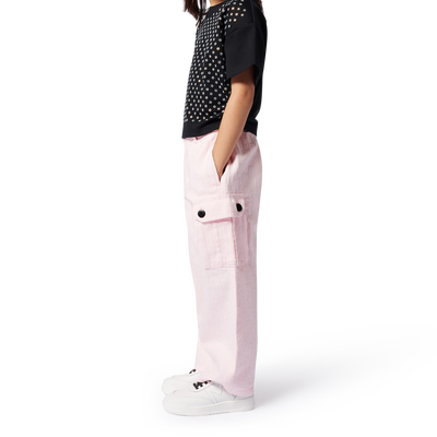 Cotton top with diamant&eacute;s MARC JACOBS GIRL