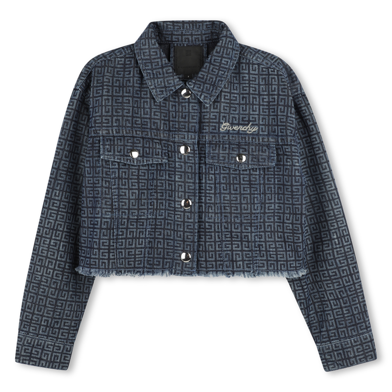 Snap fastener jean jacket GIVENCHY 
                        GIRL