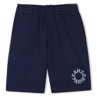Fleece bermuda shorts, MEDIEVAL BLUE, hi-res