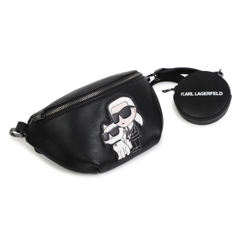 Bum bag and coin purse KARL LAGERFELD KIDS 
                        GIRL