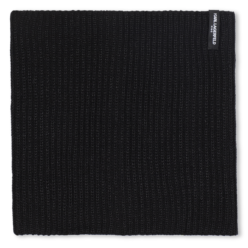 Hat + neck warmer set KARL LAGERFELD KIDS 
                        GIRL