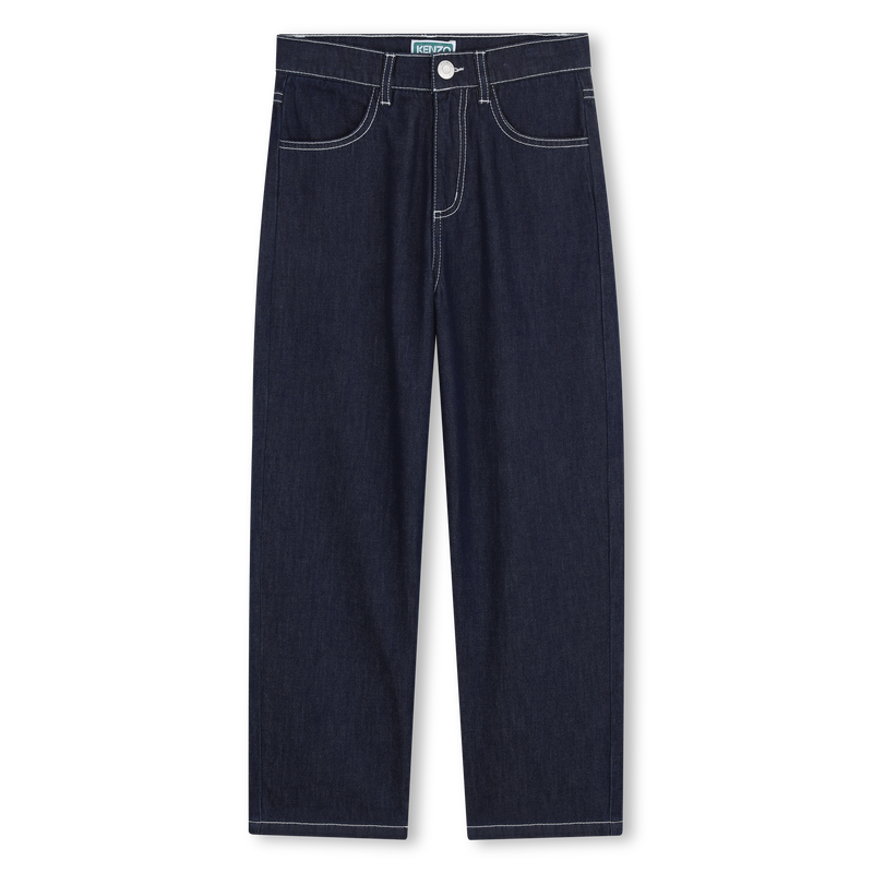 Straight fit jeans KENZO KIDS 
                        BOY