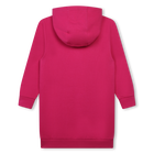 Kangaroo pocket fleece dress HUGO 
                    GIRL