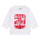 Cotton T-shirt with print BOSS 
                    BOY