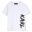 Short sleeve t-shirt KARL LAGERFELD KIDS 
                    BOY