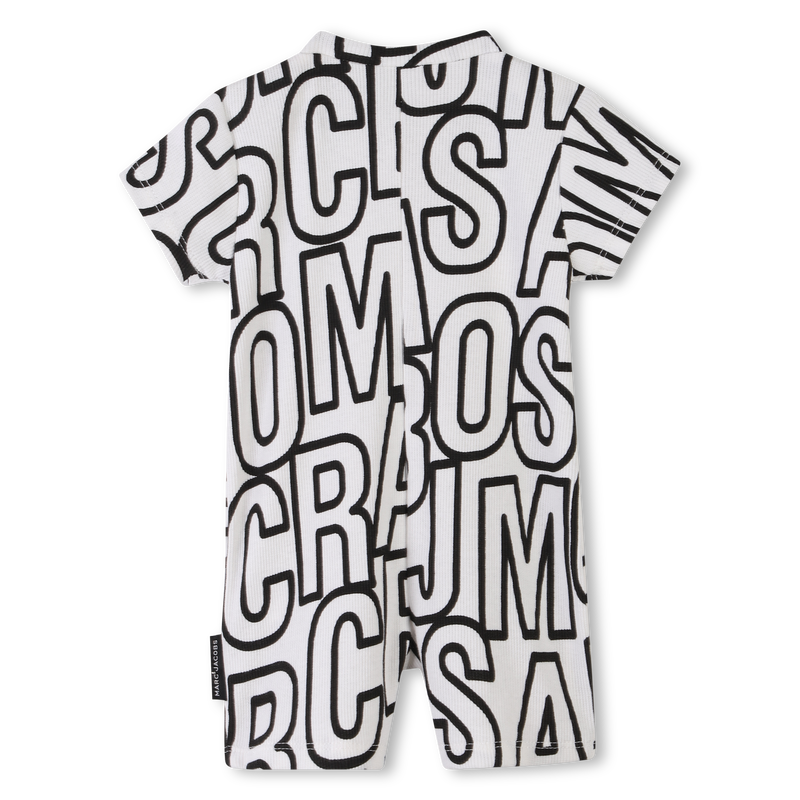Short printed romper MARC JACOBS 
                        UNISEX