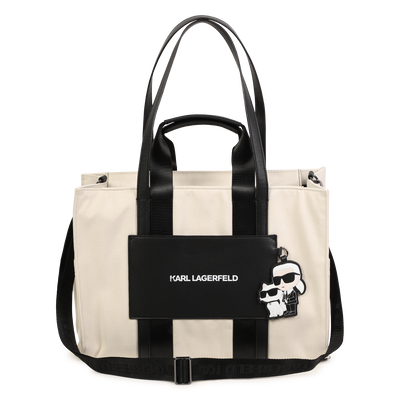 Changing bag with badge KARL LAGERFELD KIDS UNISEX