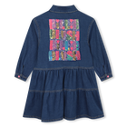 Denim shirt-collar dress BILLIEBLUSH 
                    GIRL
