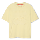Faded cotton T-shirt HUGO 
                    BOY