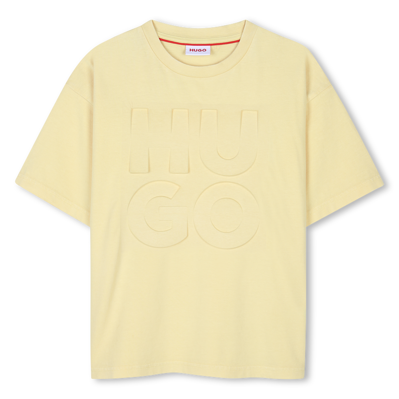Faded cotton T-shirt HUGO 
                        BOY