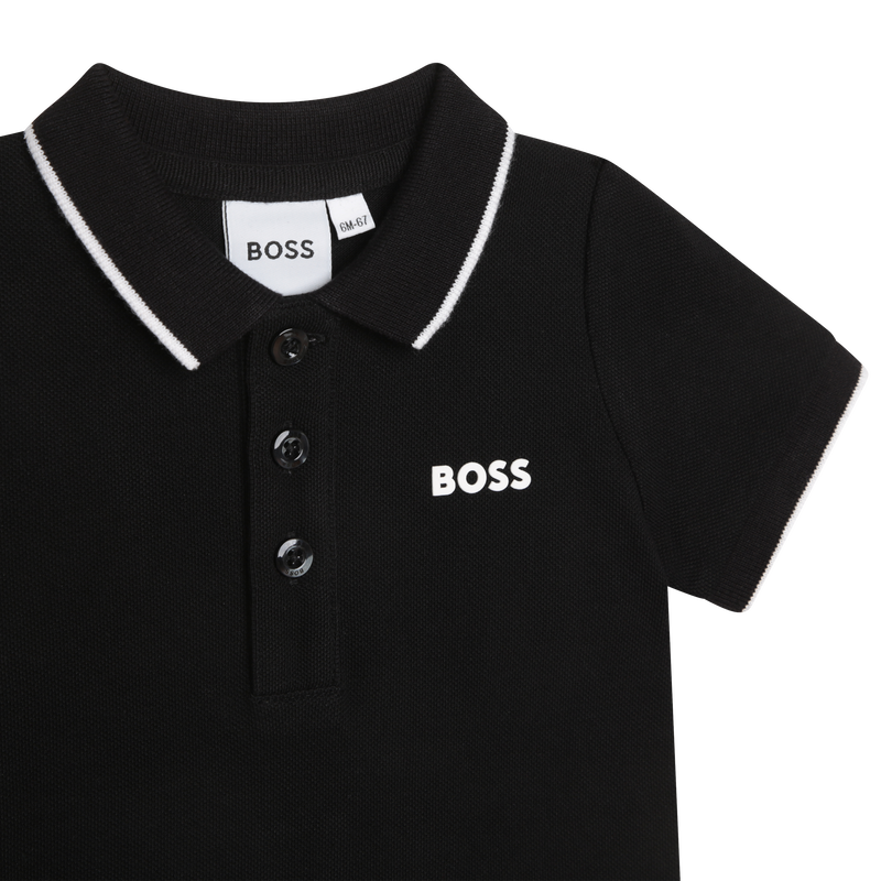 Short-sleeved polo shirt BOSS 
                        BOY