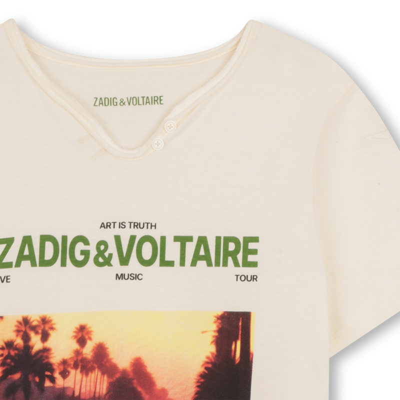 SHORT SLEEVE T-SHIRT ZADIG & VOLTAIRE 
                        BOY