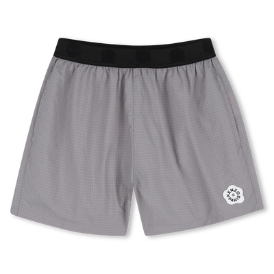 Elasticated waist shorts KENZO KIDS GIRL