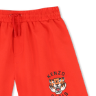Tiger-print swim shorts KENZO KIDS 
                    BOY