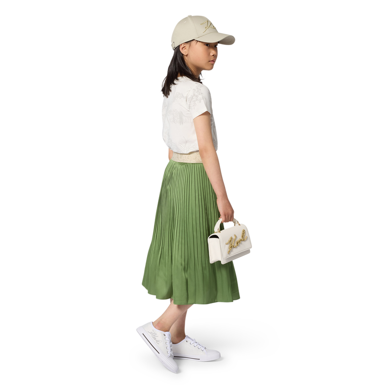 PLEATED SKIRT KARL LAGERFELD KIDS 
                        GIRL