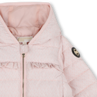 Hooded down jacket MICHAEL KORS 
                    GIRL