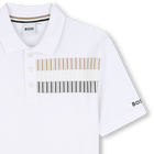 Straight polo with stripes BOSS 
                    BOY