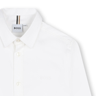Long-sleeved cotton shirt BOSS 
                    BOY