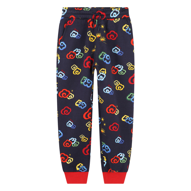 Printed jogging trousers KENZO KIDS 
                        UNISEX