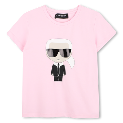 T-SHIRT ILLUSTRATION CHOUPETTE KARL LAGERFELD KIDS GIRL