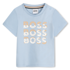 Short-sleeved T-shirt, PERSIAN BLUE, hi-res