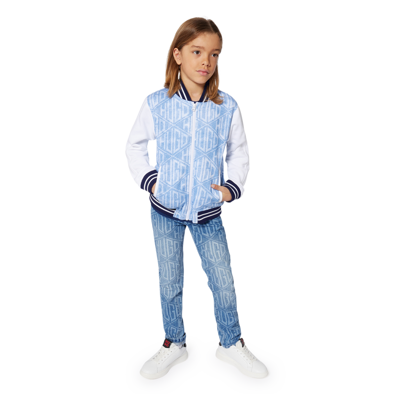 Lace-up leather trainers HUGO 
                    BOY