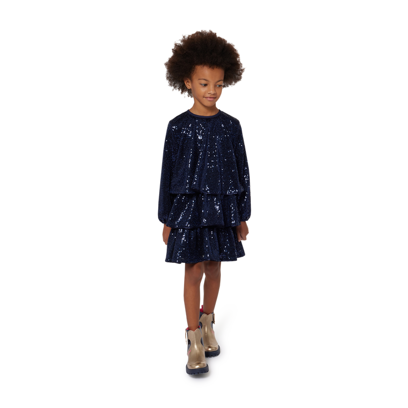 Frilled sequin dress BILLIEBLUSH 
                        GIRL