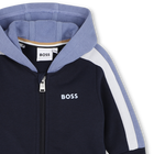 Jogging sweatshirt with zip closure BOSS 
                    BOY