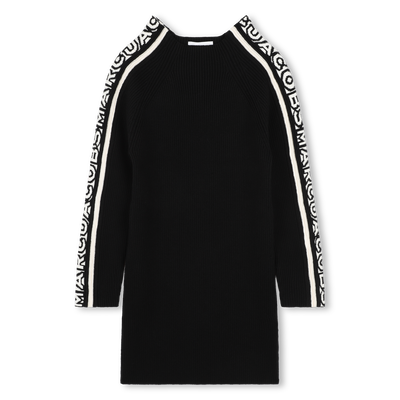 Cotton & Wool Sweater Dress MARC JACOBS GIRL