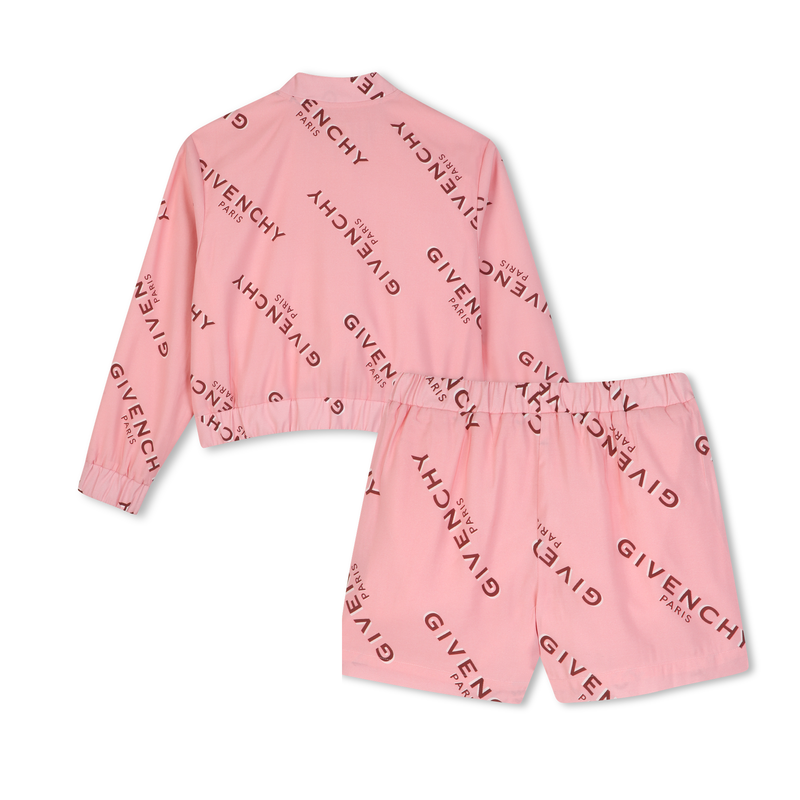 Cardigan and shorts set GIVENCHY 
                        GIRL