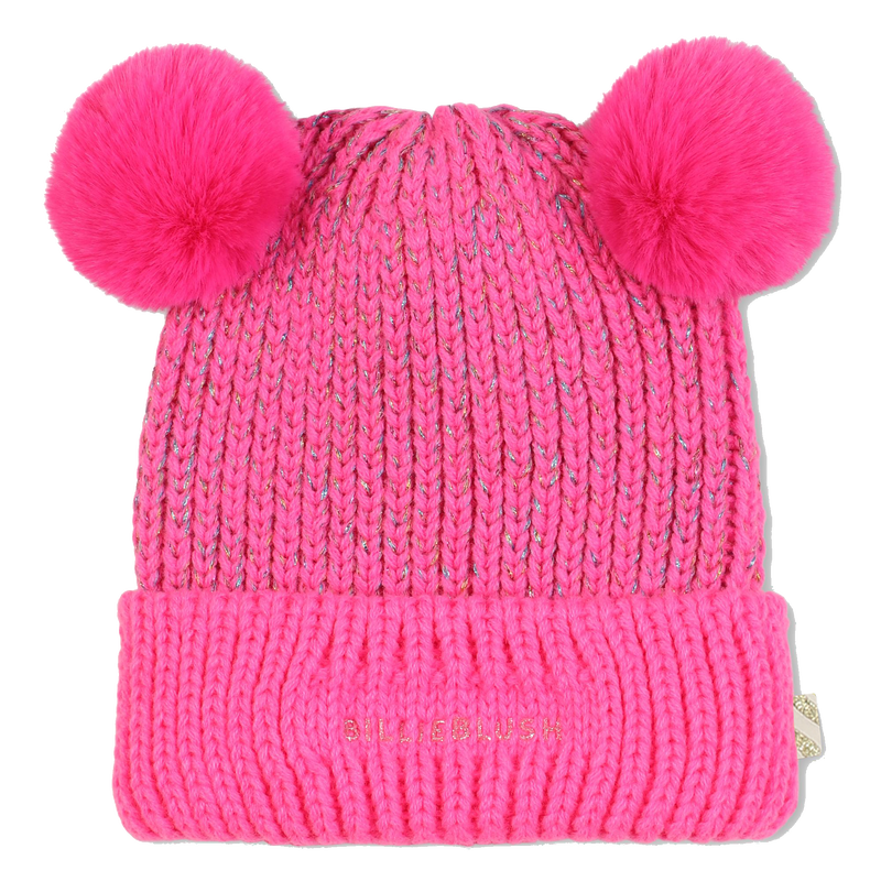 Double pompom beanie BILLIEBLUSH 
                        GIRL