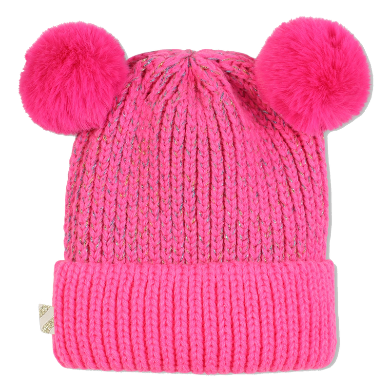 Double pompom beanie BILLIEBLUSH 
                        GIRL