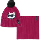 Hat + neck warmer set KARL LAGERFELD KIDS 
                    GIRL
