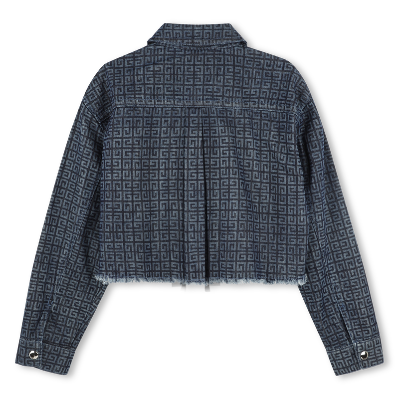 Snap fastener jean jacket GIVENCHY 
                        GIRL