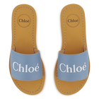 Sheepskin leather slides CHLOE 
                    GIRL