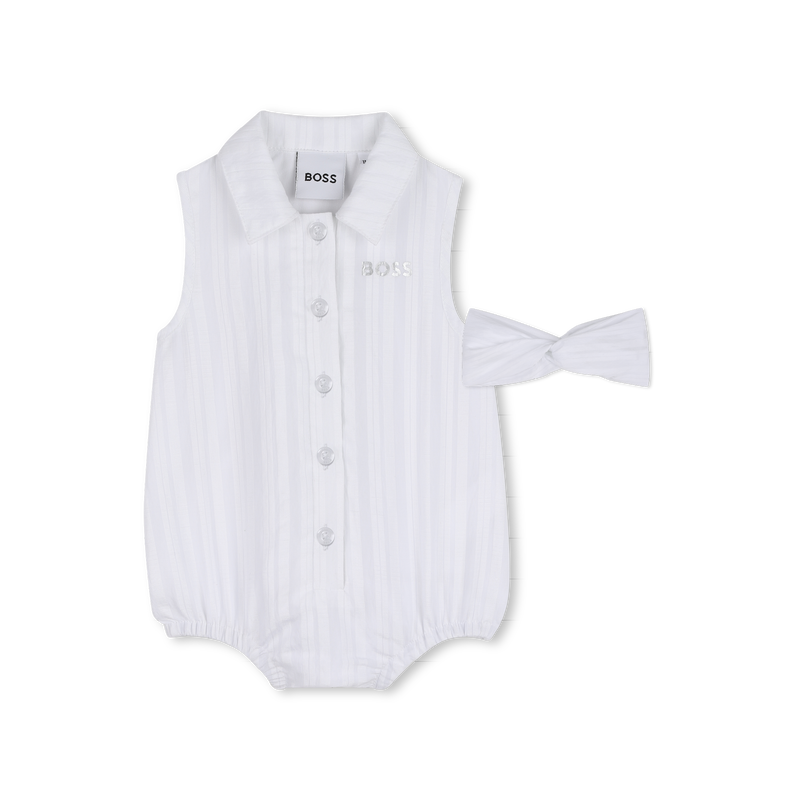 JUMPSUIT + HEADBAND SET BOSS 
                        GIRL