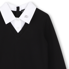Long Sleeve Dress KARL LAGERFELD KIDS 
                    GIRL