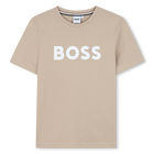 Short-sleeved cotton T-shirt BOSS 
                    BOY