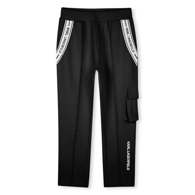 Jogging trousers KARL LAGERFELD KIDS 
                        GIRL