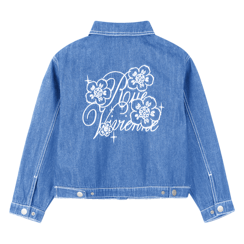 Denim jacket KENZO KIDS 
                        GIRL