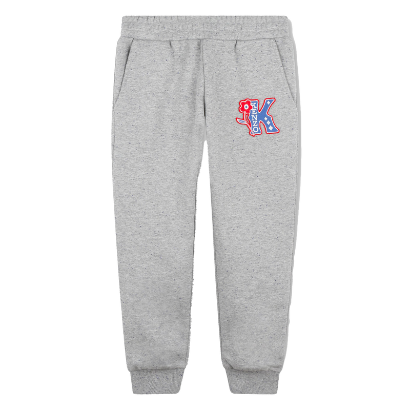 Mottled jogging bottoms KENZO KIDS 
                        GIRL