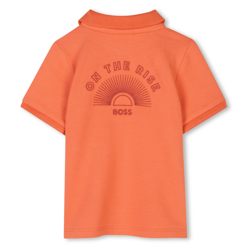 Short-sleeved polo shirt BOSS 
                        BOY