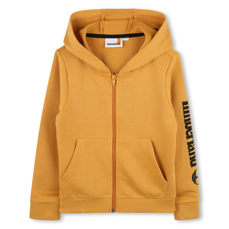 Fleece hooded cardigan TIMBERLAND 
                        BOY