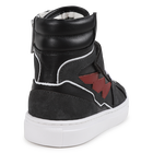Hook-and-loop leather trainers ZADIG VOLTAIRE 
                    BOY