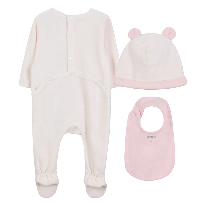 Pajama + hat + bib set KENZO KIDS 
                        UNISEX