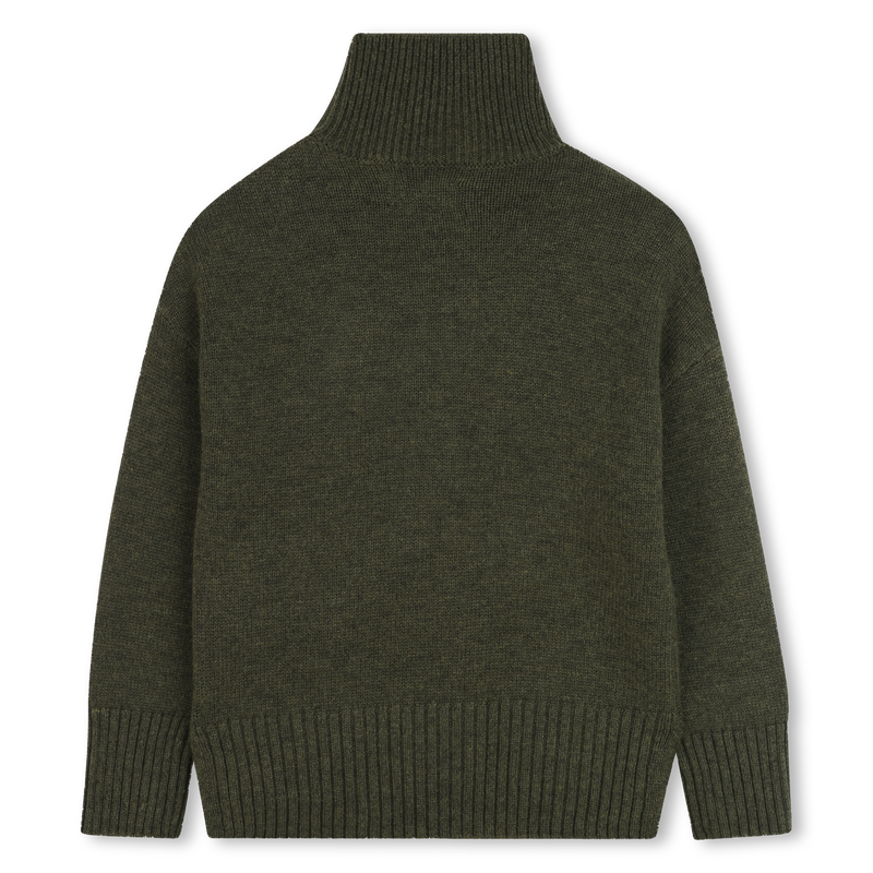 Buttoned stand-up neck sweater ZADIG & VOLTAIRE 
                        GIRL